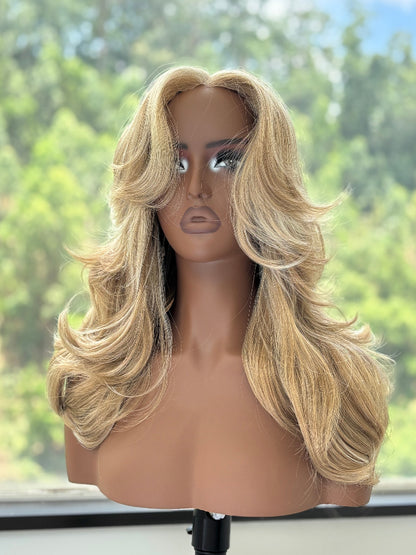 [Choppy Layers] Detroit Layers 200% Density T-Lace Synthetic Glueless Wigs