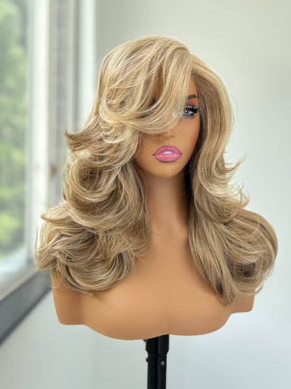 [Choppy Layers] Detroit Layers 200% Density T-Lace Synthetic Glueless Wigs