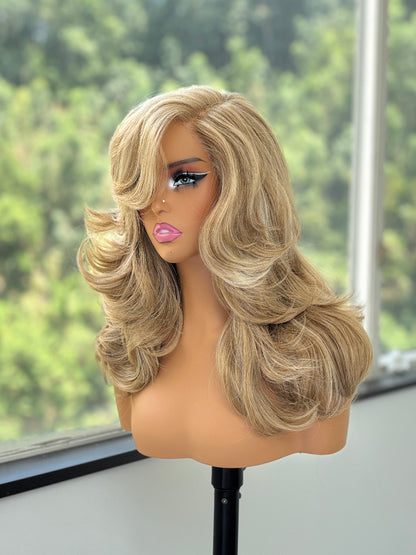 [Choppy Layers] Detroit Layers 200% Density T-Lace Synthetic Glueless Wigs