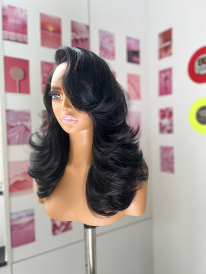 [Detroit Layers] Extra Full 250% Density Glueless Synthetic Wig
