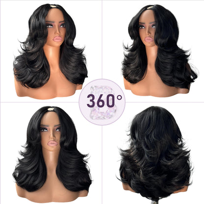 [V-Part] Detroit Layers Glueless Synthetic Wig