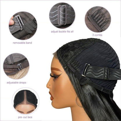 [Detroit Layers] Extra Full 250% Density Glueless Synthetic Wig