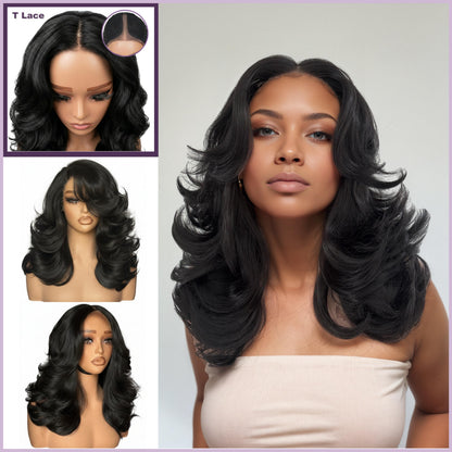 [Detroit Layers] Extra Full 250% Density Glueless Synthetic Wig