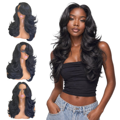 [Detroit Layers] Extra Full 250% Density Glueless Synthetic Wig