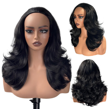 [Half Wig] Detroit Layers Glueless Synthetic Wig