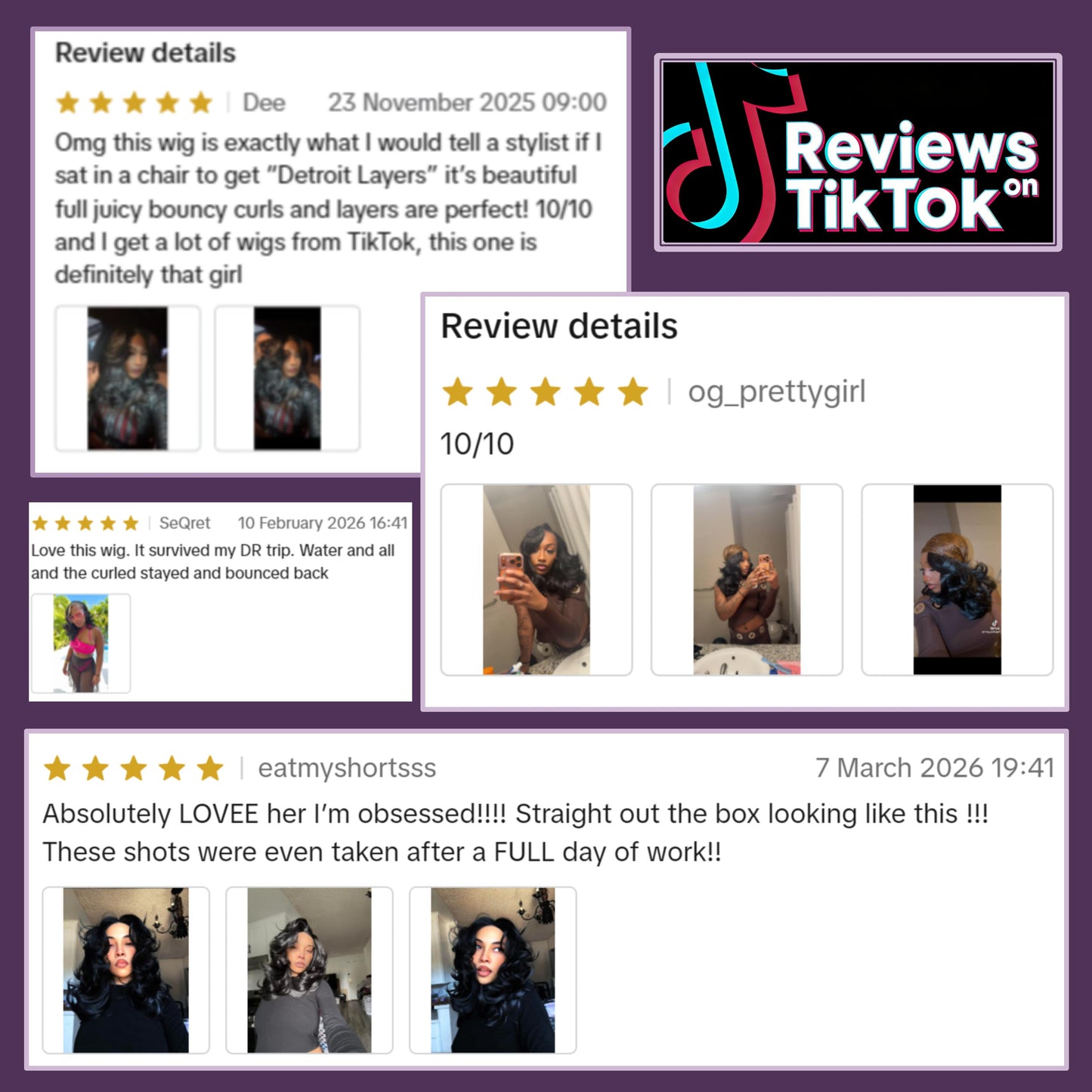 [Half Wig] Detroit Layers Glueless Synthetic Wig