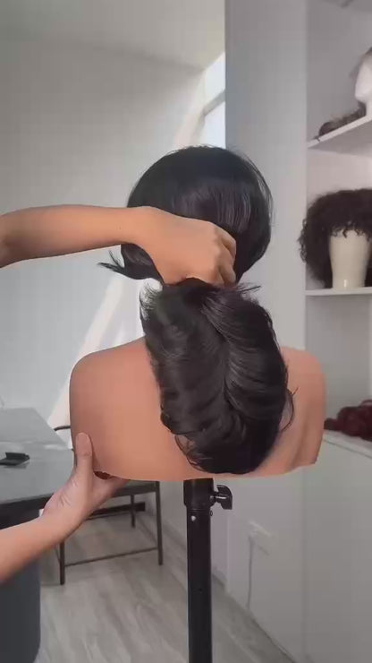 [Detroit Layers] Extra Full 250% Density Glueless Synthetic Wig